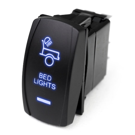 Race Sport Led Rocker Switch W/ Blue Led Radiance (Bed Lights) RSLE39B